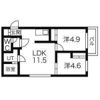 フォルトゥーナ学園前の間取り画像