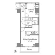 GENOVIA本所吾妻橋skygardenの間取り画像
