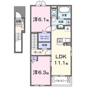 アークリヴェール新開の間取り画像
