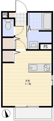 ラフィネ B棟の間取り画像