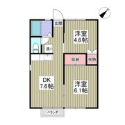 サンブルーム 土浦の間取り画像