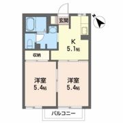 アビーロードAの間取り画像
