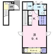 ヒミコ レジデンス 多摩桜Aの間取り画像