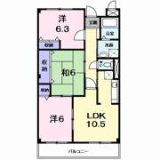 エクセル大峰の間取り画像