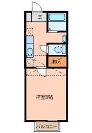 伊藤賃貸住宅 E＠STの間取り画像