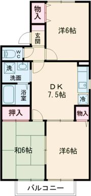 オーク高須 C棟の間取り画像