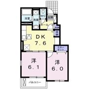 音吉 2ndの間取り画像