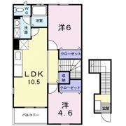 ラシーヌⅢ壱番館の間取り画像