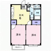 フラワーハイツ一条（A）の間取り画像