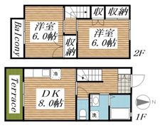 グレイス一番館の間取り画像