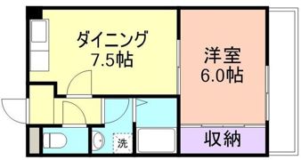 ハイツ春日の間取り画像