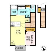 アマール エスパシオの間取り画像