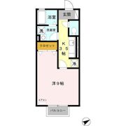 ヴァン ヴェール Bの間取り画像