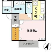 サンフェルティ A棟の間取り画像