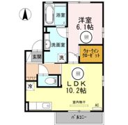 ディアコートNの間取り画像