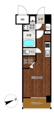 レジスタ大塚西の間取り画像
