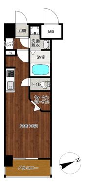 レジスタ大塚西の間取り画像
