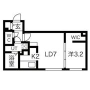 Riz発寒の間取り画像