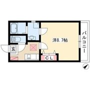 クレフラスト鳴海の間取り画像