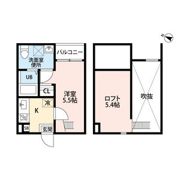 F.F.プレミア(エフエフプレミア)の間取り画像