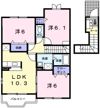 モデルン－ミーツ．の間取り画像