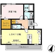 パークコート向陽町の間取り画像