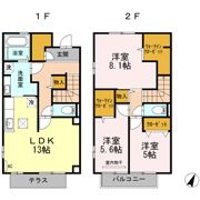 セジュール恵の間取り画像