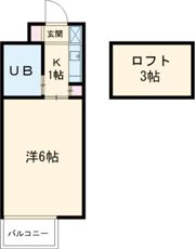 シティパレスJR郡山駅前の間取り画像