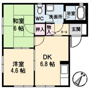 サリーゼ名田の間取り画像