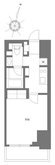 プライムメゾン千葉新町の間取り画像