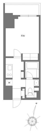 プライムメゾン千葉新町の間取り画像