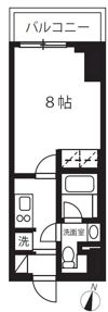 プライムメゾン千葉新町の間取り画像