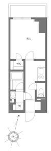 プライムメゾン千葉新町の間取り画像