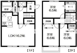 アビタシオンフーサ B棟の間取り画像