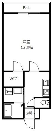 ポレール鞍馬口の間取り画像