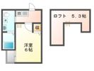 ロフティ大北小路の間取り画像