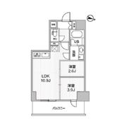 コンフォリア・リヴ千住の間取り画像