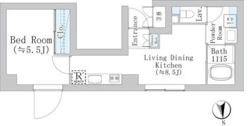コートブリーズ板橋西台の間取り画像