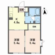 グランパティオ北上 Gの間取り画像