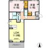 フォール Cの間取り画像