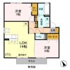 クロノス Bの間取り画像
