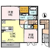 布水の里 Bの間取り画像