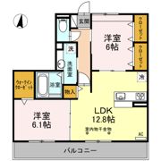 コンチェルトの間取り画像