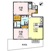 ベルジュウィットの間取り画像