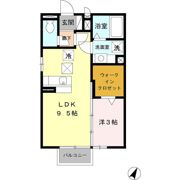 ルミエール A棟の間取り画像