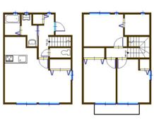 サンリバー大久保の間取り画像