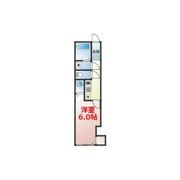 クオリティア平塚の間取り画像