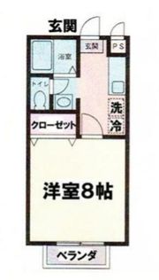 ベルフラワーの間取り画像