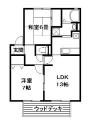 サン・スクエア桜木 B棟の間取り画像