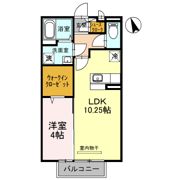 D-room MALDA A棟の間取り画像